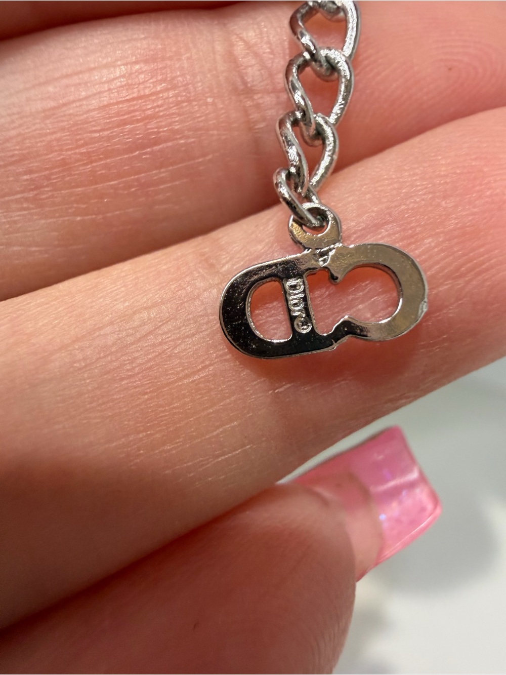 Dior Script Necklace - Picture 6 of 8